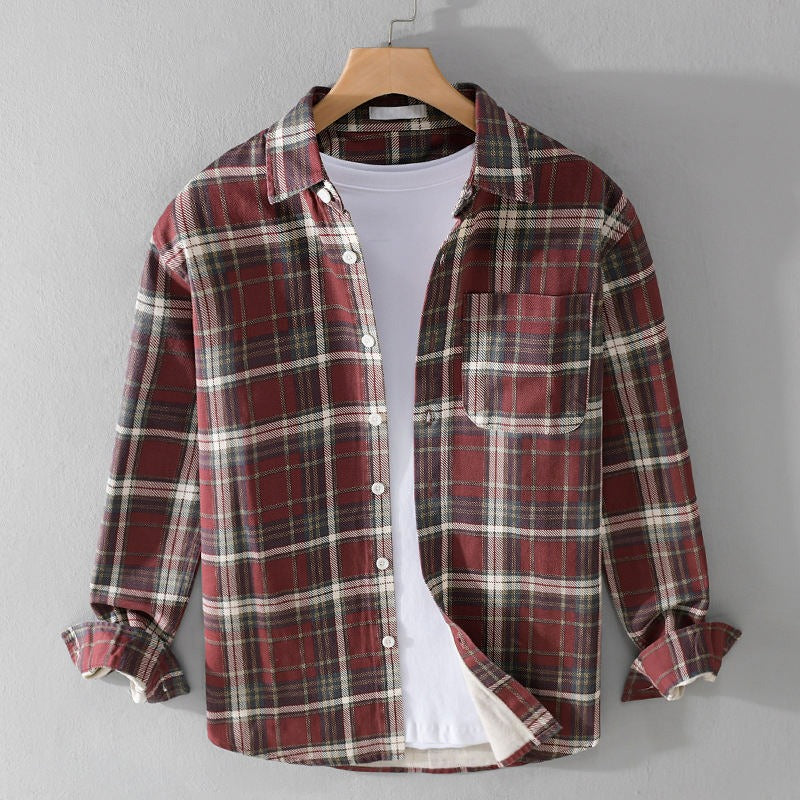 Urban Plaid Flannel Shirt
